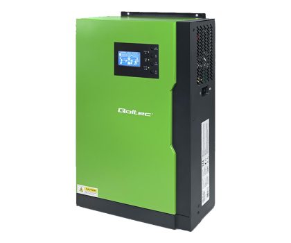 Falownik Qoltec Inwerter solarny hybrydowy Off-Grid 5.5kW / 100A / Sinus